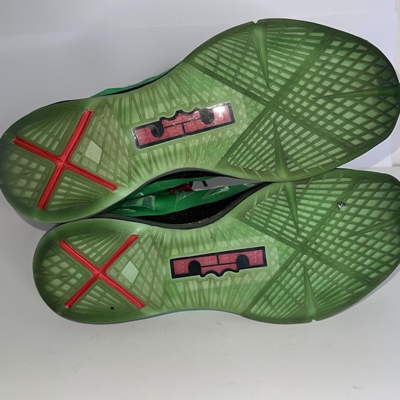 Nike LEBRON James X 10 Cutting Jade 14 2012 - Picture 6 of 7